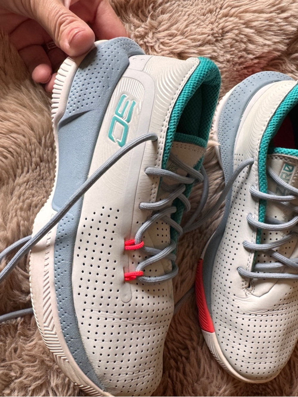 Youth Size 2 Curry Basketball shoes